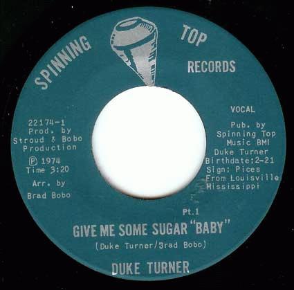 Duke Turner Give Me Some Sugar Duke Turner Give Me Some Sugar